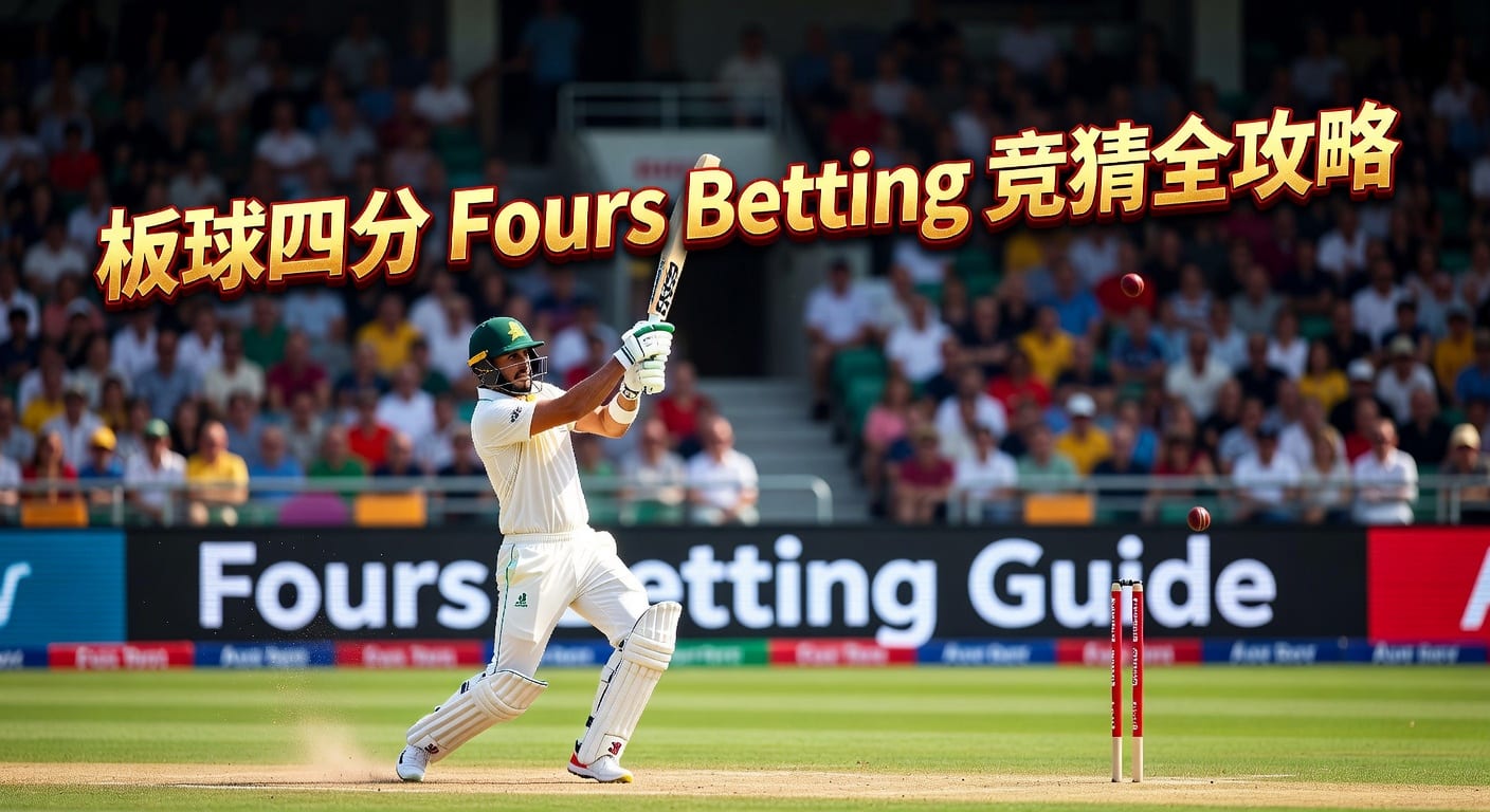 板球四分 Fours Betting：2026年投注技巧与盘口解读